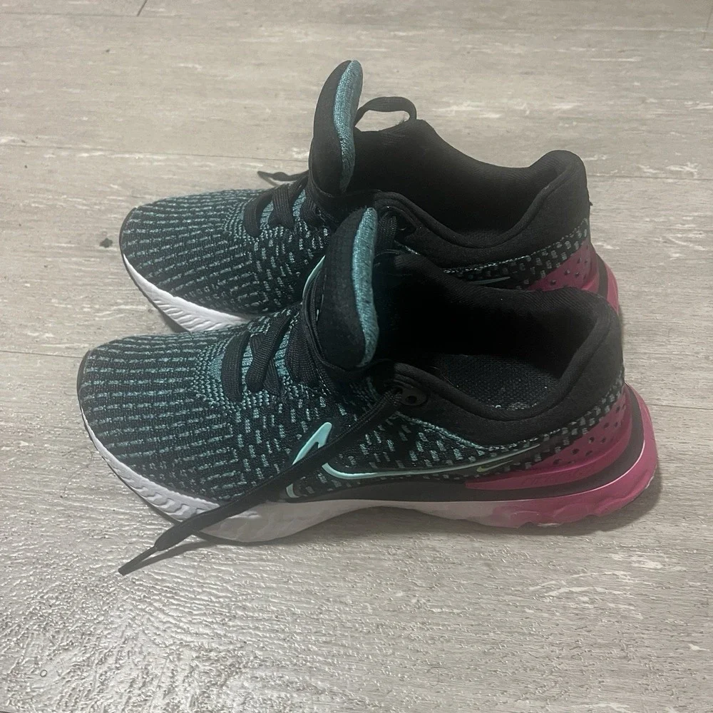 Nike Womens React Infinity Run Flyknit 3 DD3024 003 Black Running Shoes 7